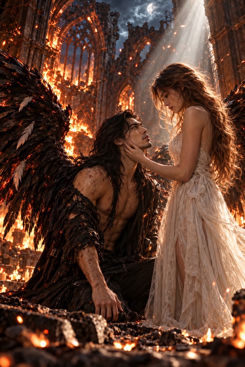 The Fallen Angel Who Chose Me poster